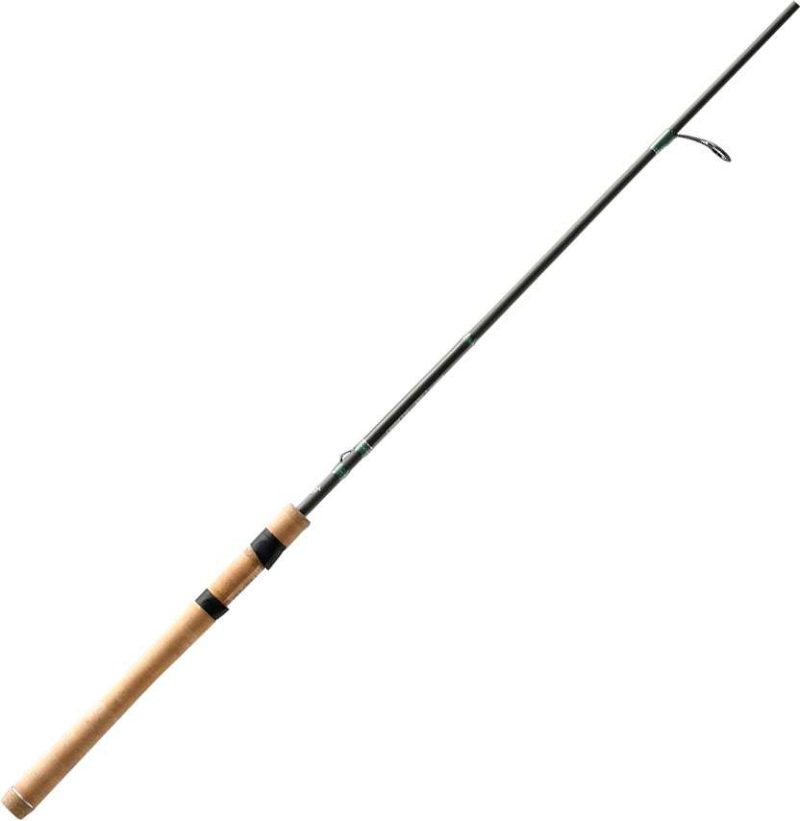 13 Fishing Omen Green Spinning Rod - 7 ft. 7 in. - OG2S77M
