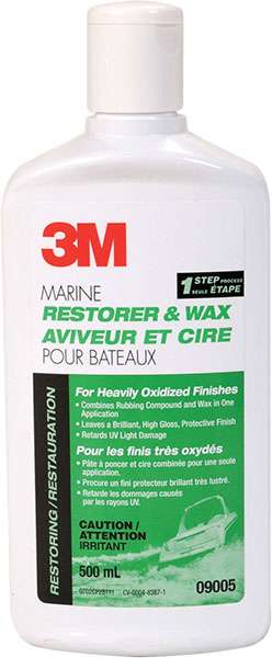 3M Marine 9005 Fiberglass Restorer and Wax - 16 oz.