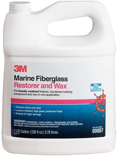 3M Marine 9007 Fiberglass Restorer and Wax - Gallon