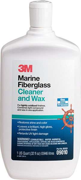 3M Marine 9010 Fiberglass Cleaner and Wax - 32 oz.