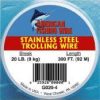 American Fishing Wire Stainless Steel Trolling Wire - G040-4/2