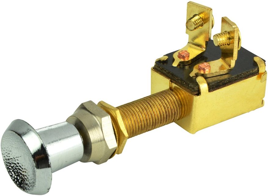 BEP Marine 2-Position SPST Push-Pull Switch w/ Contoured Knob - 1001307