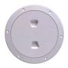 Beckson 4" Screw-Out Deck Plate - White - DP40-W