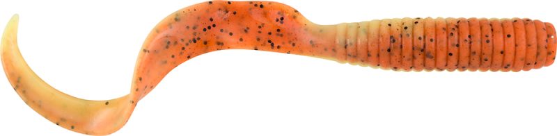 Berkley Gulp! Saltwater Grub - 5 in. - Orange Tiger