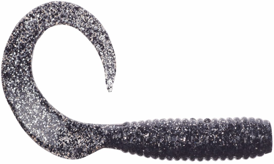 Berkley Gulp! Saltwater Grub - 6 in. - Black Bling