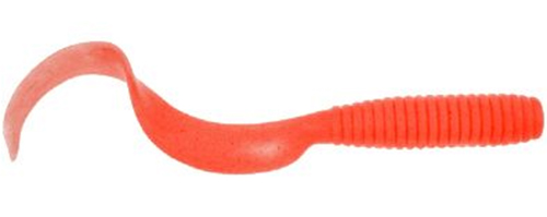 Berkley Gulp! Saltwater Grub - 6 in. - Salmon Red