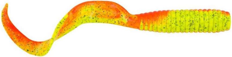 Berkley Gulp! Saltwater Grub - 8 in. - Firetiger