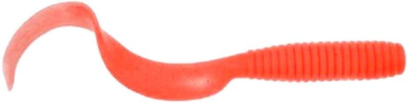 Berkley Gulp! Saltwater Grub - 8 in. - Salmon Red