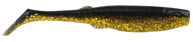 Berkley Gulp! Saltwater Paddleshad - 3in - Half Pint - Black Gold