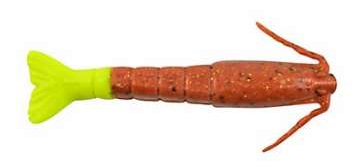 Berkley Gulp! Saltwater Shrimp - 3in - New Penny/Chartreuse