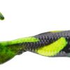 Berkley Gulp! Saltwater Swimming Mullet - 4in - Black Chartreuse Fuze