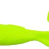 Berkley Gulp! Saltwater Swimming Mullet - 4in - Chartreuse - GSSM4-CH