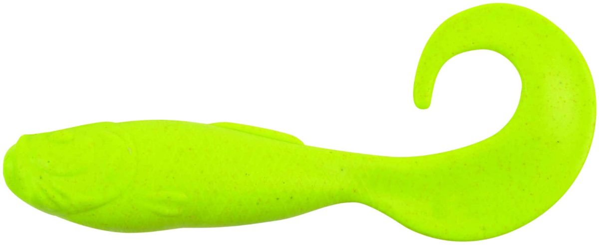 Berkley Gulp! Saltwater Swimming Mullet - 4in - Chartreuse - GSSM4-CH