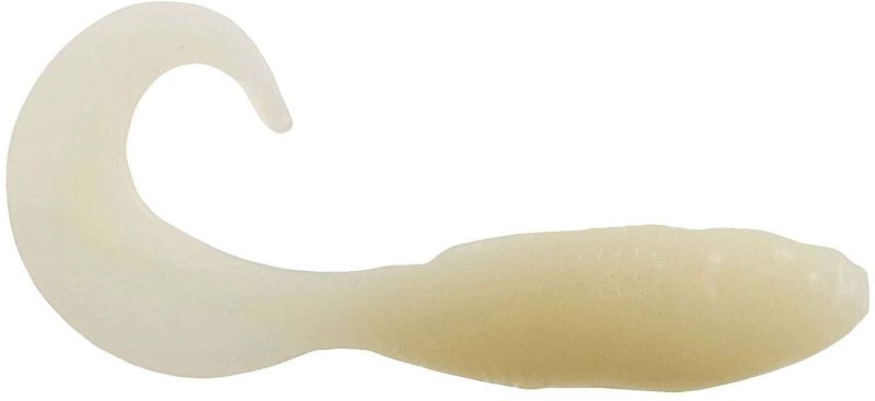 Berkley Gulp! Saltwater Swimming Mullet - 4in - Glow - GSSM4-GL