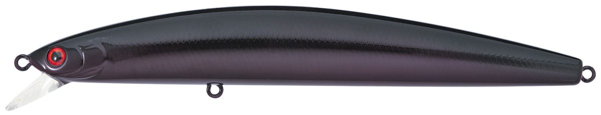 Daiwa Salt Pro Minnow - 5-1/8in Floating - Black Purple - DSPM13F34