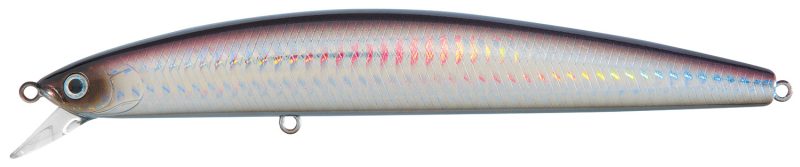 Daiwa Salt Pro Minnow - 5-1/8in Floating - Purple Back Silver