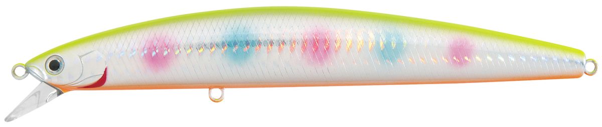 Daiwa Salt Pro Minnow - 6in Floating - Laser Chart Rainbow