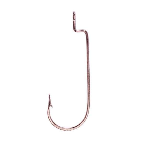 Eagle Claw Lazer Sharp L091 Round Bend Worm Hooks G-pk - Size 2/0