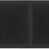 Fusion FM Series 6.5in 120W Flush Mount Square Speakers - Black Grill