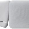 Fusion SM Series 6.5in 100W Shallow Mount Square Speakers - White Grill