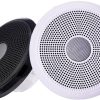 Fusion XS Series 4in 120W Classic Speakers - White & Black Grills