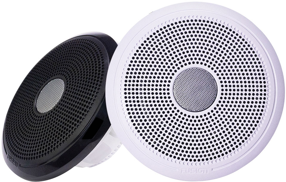 Fusion XS Series 7.7in 240W Classic Speakers - White & Black Grills