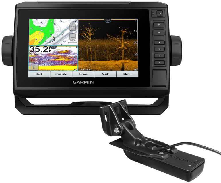 Garmin ECHOMAP UHD 73cv Combo w/ US LakeVu g3 & GT24UHD-TM Transducer