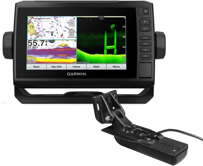 Garmin ECHOMAP UHD 74cv Combo w/ Bluechart g3 & GT24UHD-TM Transducer