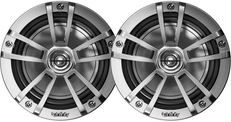 Infinity 2-Way Multi-Element Marine Speakers - 6.5" - Titanium - 622MLT