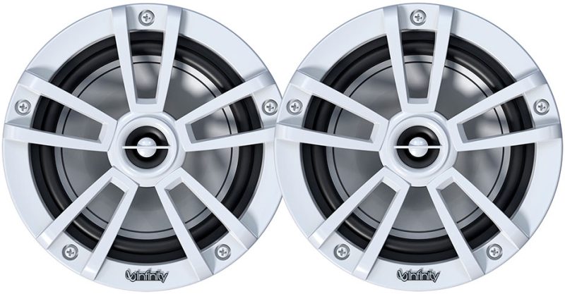 Infinity 2-Way Multi-Element Marine Speakers - 6.5" - White - 622MLW