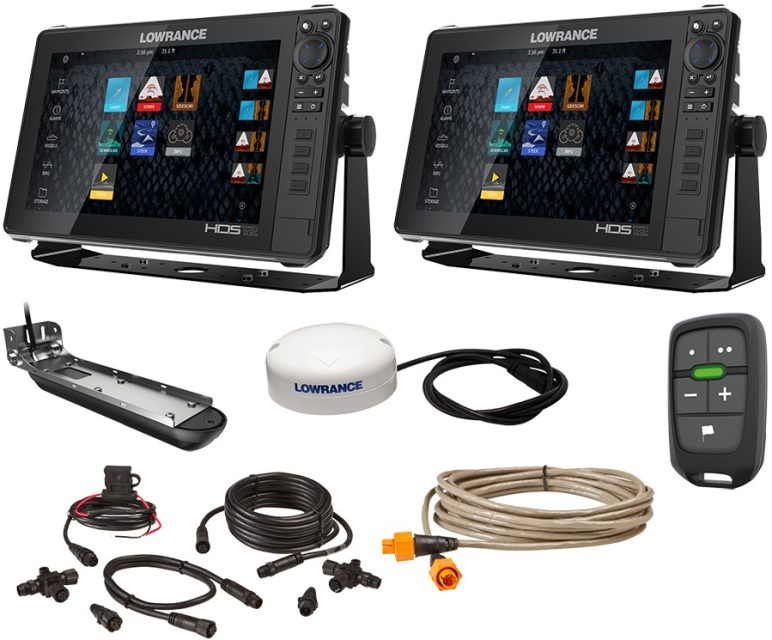 Lowrance HDS-12 LIVE Boat in a Box Bundle