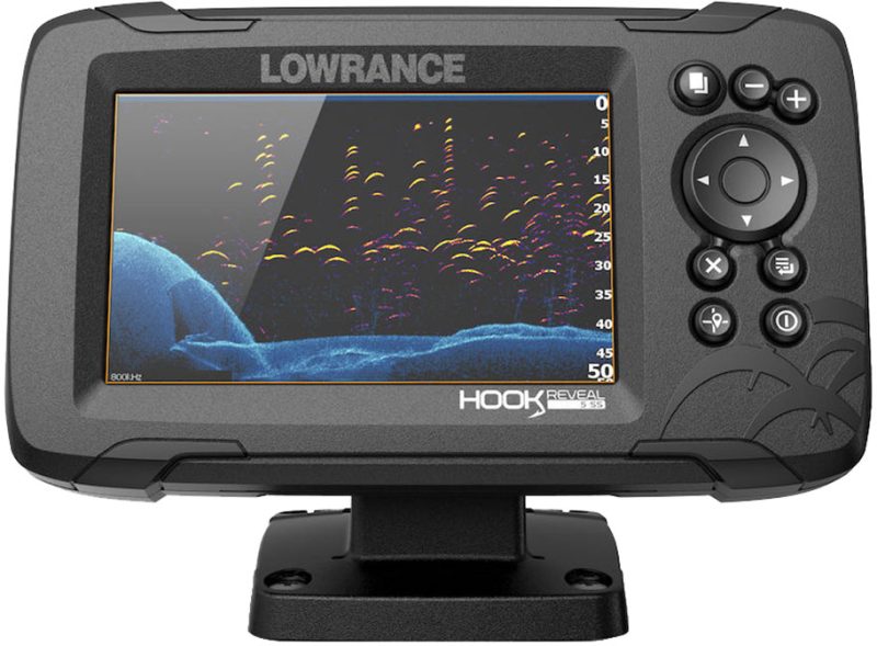 Lowrance HOOK Reveal 5 w/ SplitShot Transom Transducer - US Inland