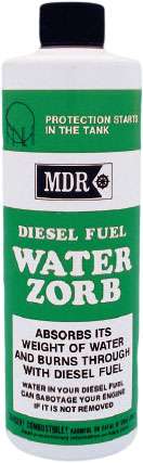 MDR Diesel Fuel Water Zorb