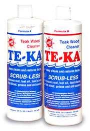 Marine-Tex TE-KA Scrubless Teak Cleaner Set - Quart - 3024U