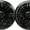 Milennia 2-Way Marine Speakers - 6.5" - 150W - Black