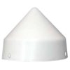 Monarch White Piling Cap - 10"