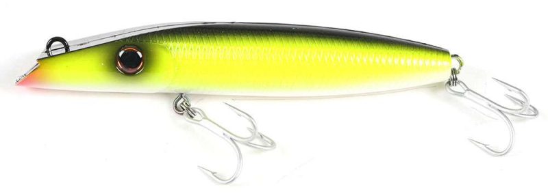 Northbar 1302 Montauk Darter Lure Chartreuse/Black Back