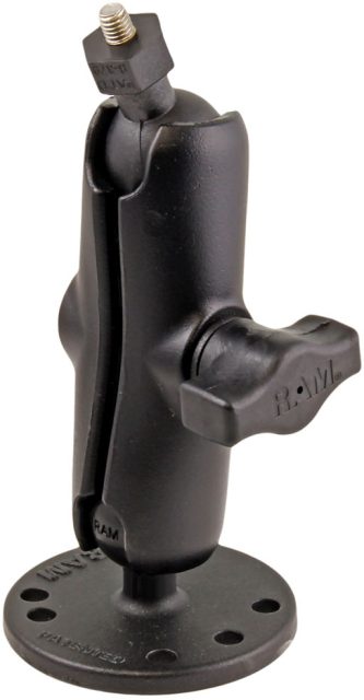 RAM Drill-Down Double Ball Mount for Raymarine Dragonfly - B - 1 in.