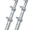 TACO 15' Outrigger Poles - 1-1/8" Diameter - Silver - OT-0442VEL15