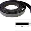 TACO Hatch Tape - 8'L x 1/8"H x 3/4"W - Black