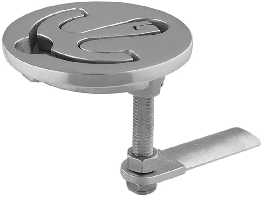 TACO Latch-tite Lifting Handle - Stainless Steel - 2.5" Round