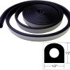 TACO Weather Seal - 10'L x 1/2"W x 1/2"H - Black