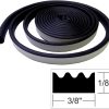 TACO Weather Seal - 10'L x 1/8"H x 3/8"W - Black