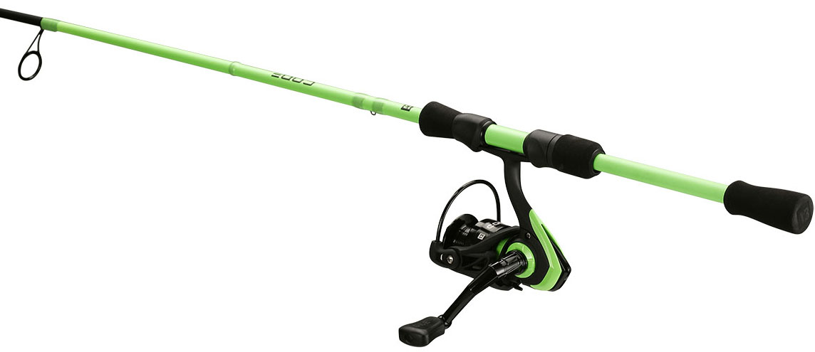 13 Fishing Code Neon Spinning Combo - 6 ft. 7 in. (1000) - CNC67UL