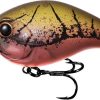 13 Fishing Jabber Jaw Deep Hybrid Squarebill Crankbait - Day Old Guac