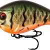 13 Fishing Jabber Jaw Deep Hybrid Squarebill Crankbait - Green Craw