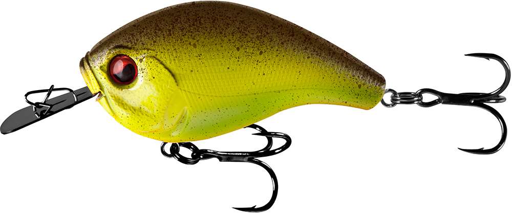 13 Fishing Jabber Jaw Hybrid Squarebill Crankbait - Chart Root Beer