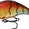 13 Fishing Jabber Jaw Hybrid Squarebill Crankbait - Fire and Ice Craw