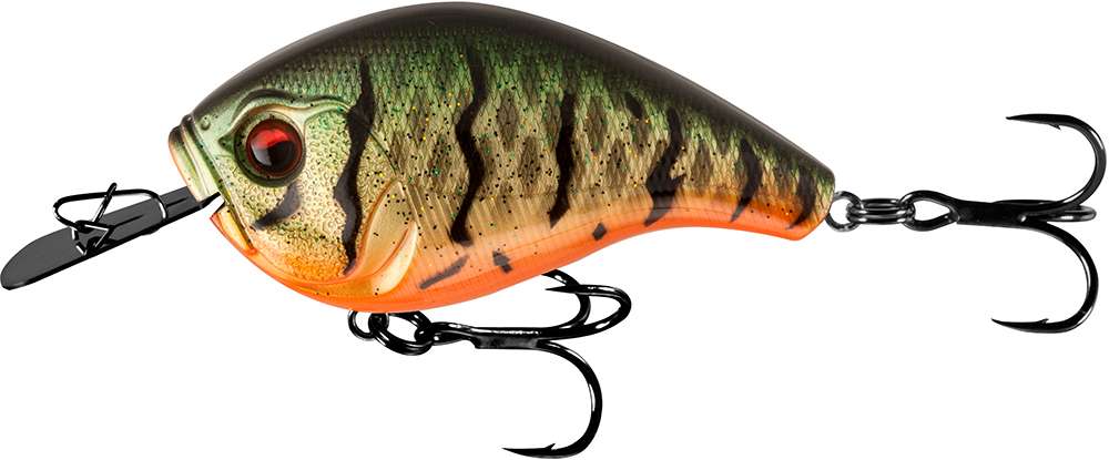 13 Fishing Jabber Jaw Hybrid Squarebill Crankbait - Green Craw