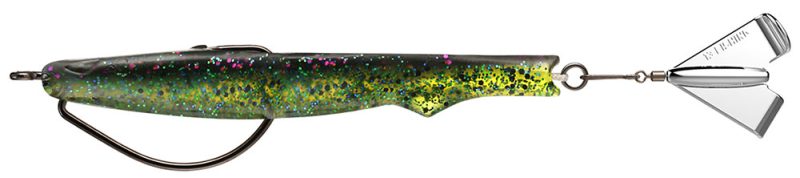 13 Fishing Motor Boat Swimbait - 4in - Mardi Craw